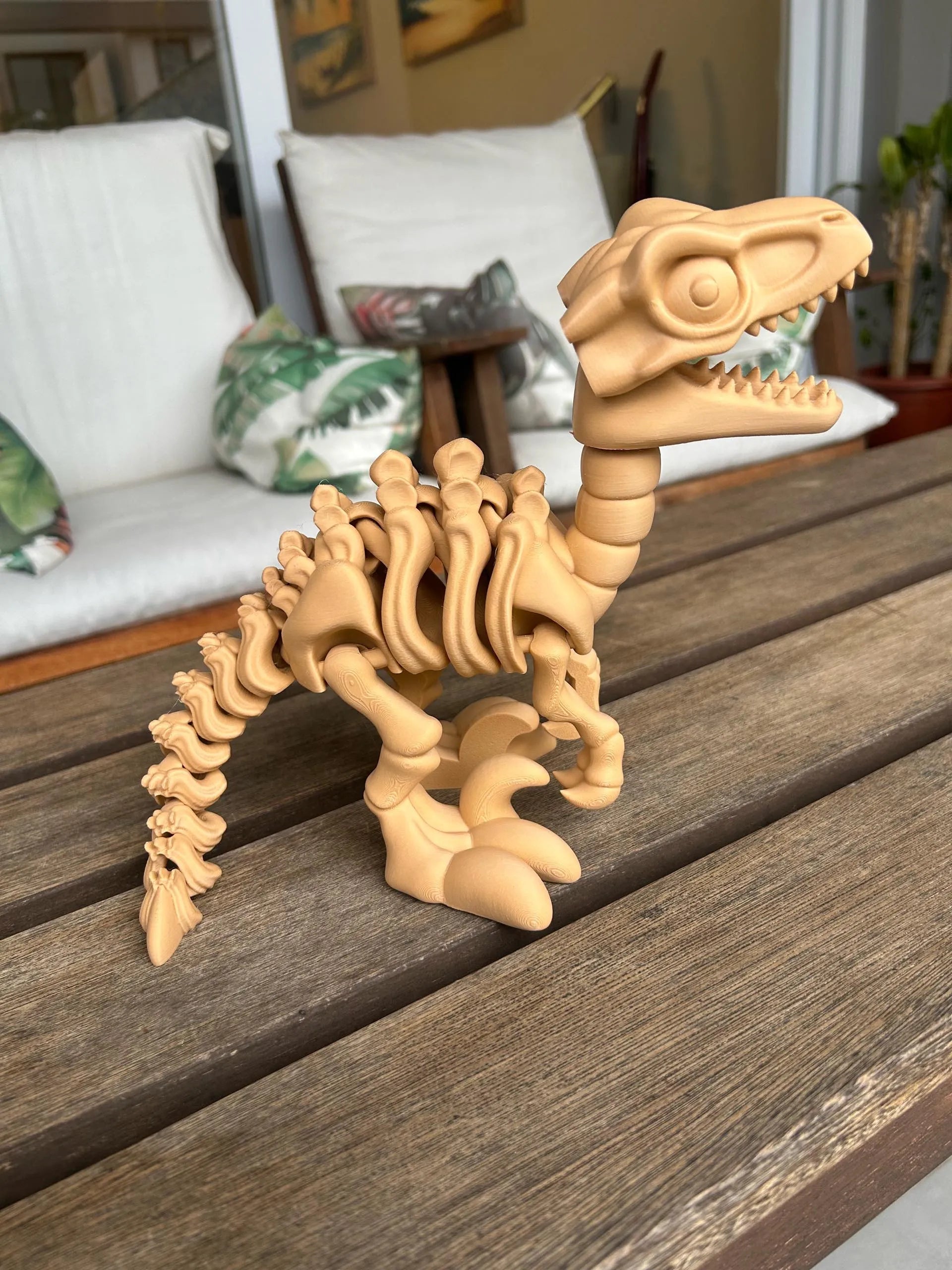 Skeletal Articulated Velociraptor