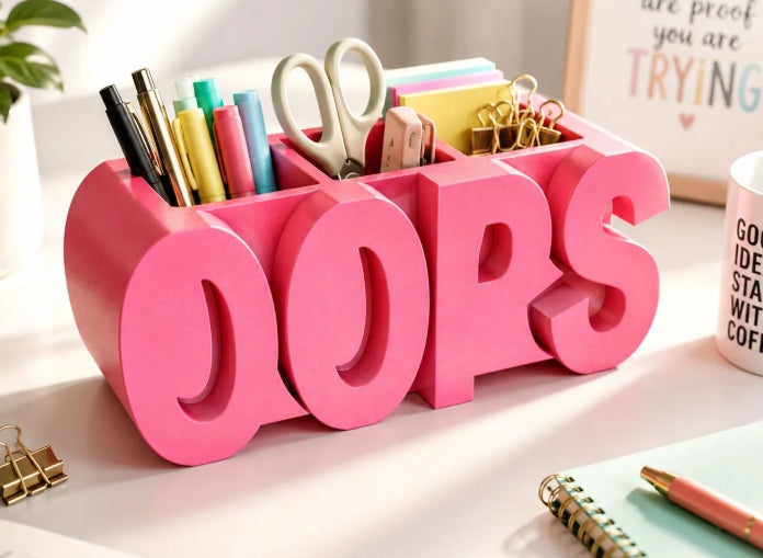 3D Letter Organizer