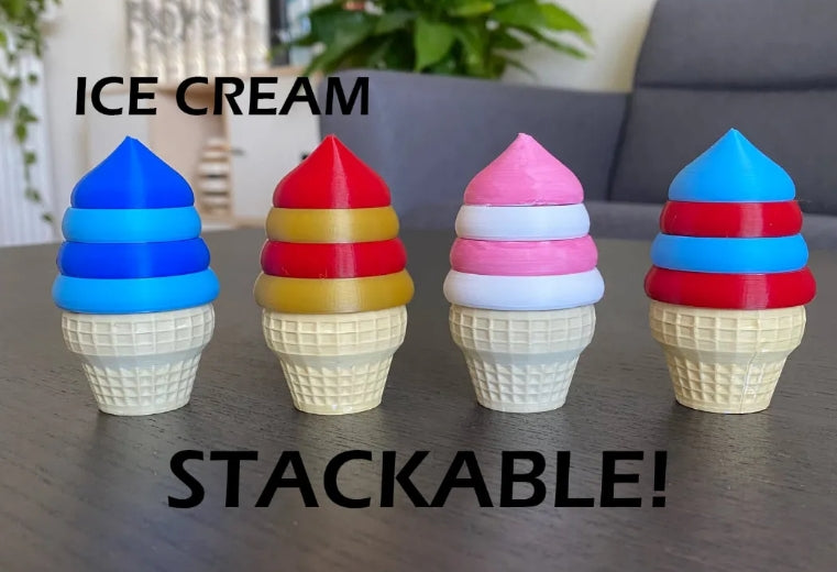 🍦 Stackable ice creams 🍦