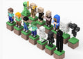 Minecraft-Inspired Action Figures