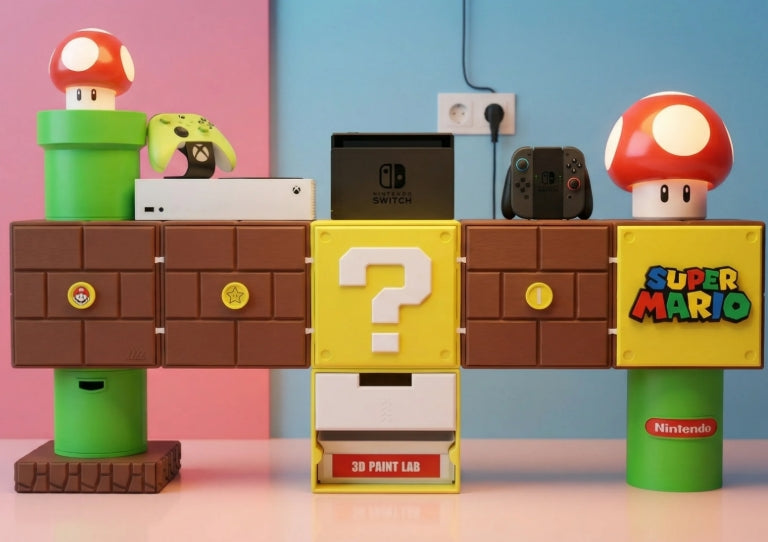 Super Mario Modular TV Unit & Storage System