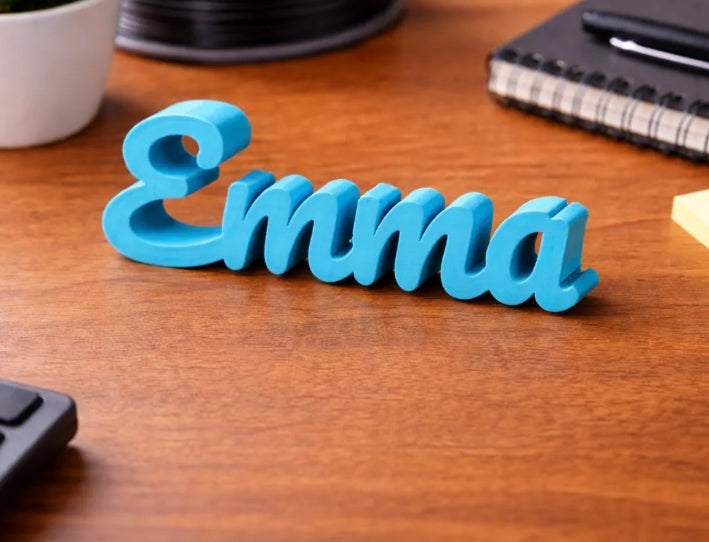 Custom 3D Name for Your Desk