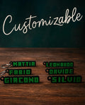 Customizable Minecraft Keychain