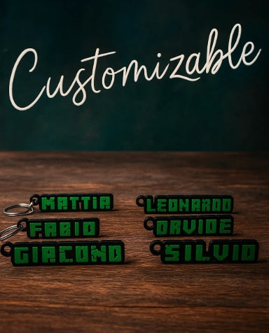 Customizable Minecraft Keychain