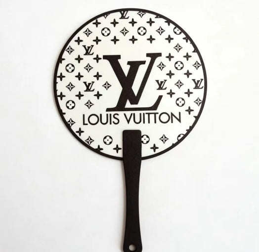 Designer Monogram Fan