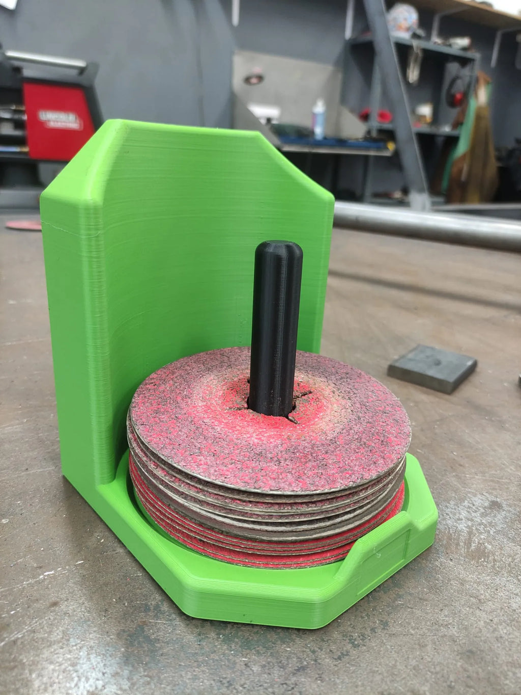 Holder for 125mm angle grinder discs